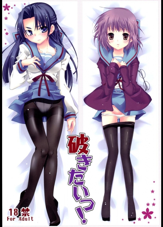 (C75) [峠桜屋 (Yukian, ずも8)] 破きたいっ! (涼宮ハルヒの憂鬱)_2