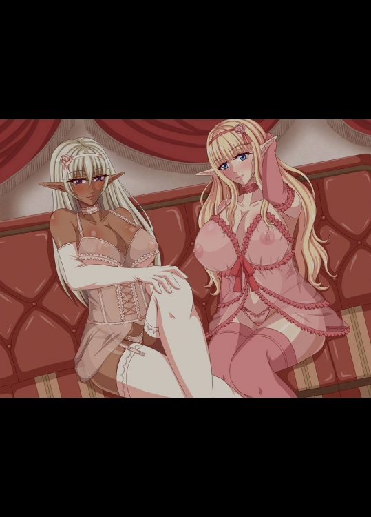 [お茶漬け屋三代目] エルフとダークエルフの娼婦と過ごす一夜