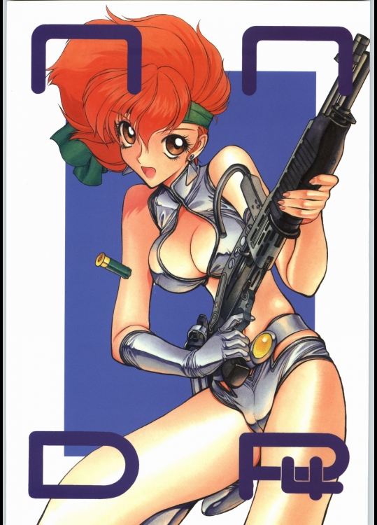 【巨乳】【百合】ダーティーペアのエロ同人誌