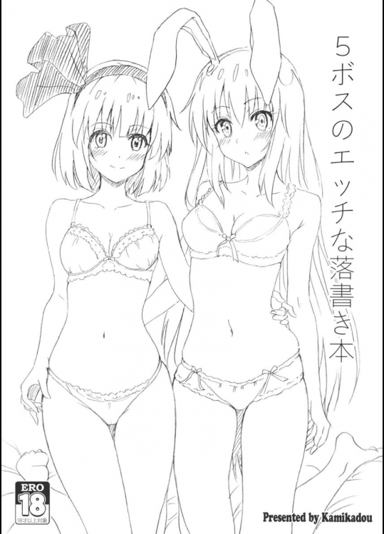 5ボスのエッチな落書き本