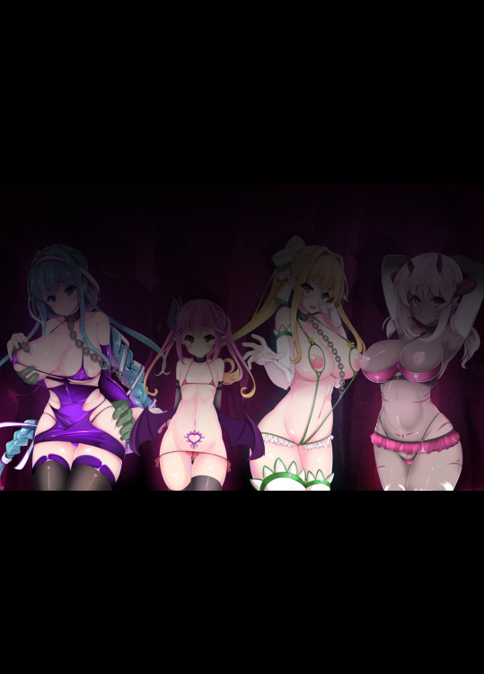 異界娼館 -様々な種族に孕むまで弄ばれる、少女達の娼婦生活-