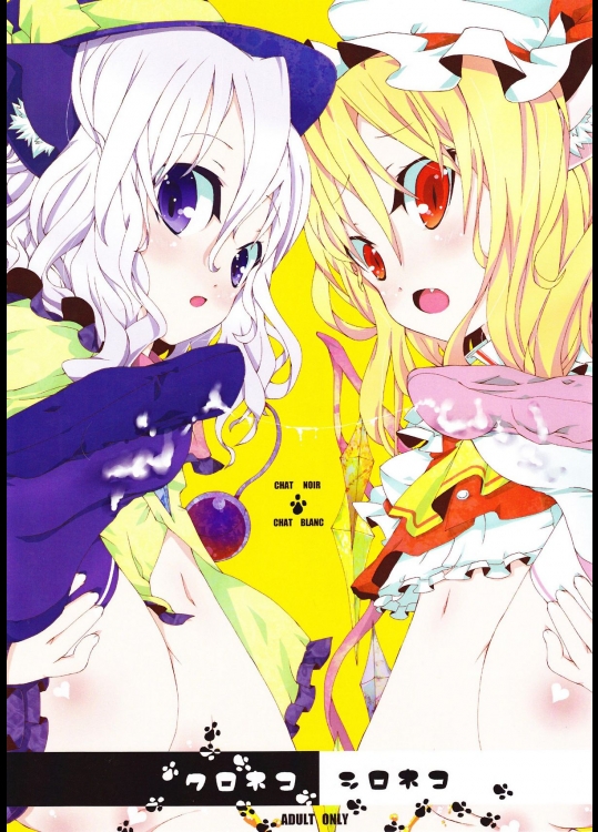 [gutterflower] クロネコ シロネコ_2