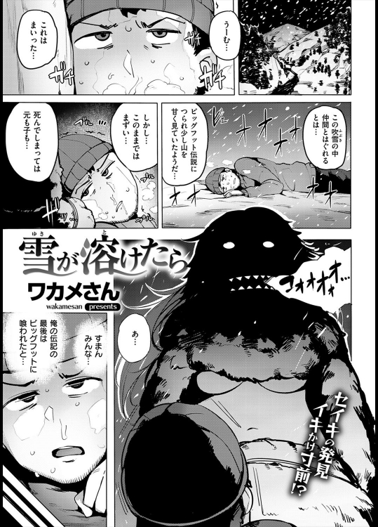 [ワカメさん] 雪が溶けたら