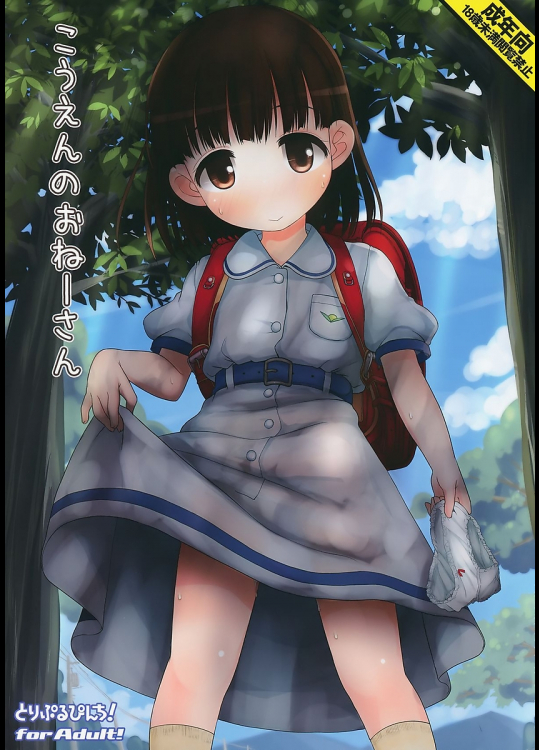 [とりぷるぴんち!]こうえんのおねーさん