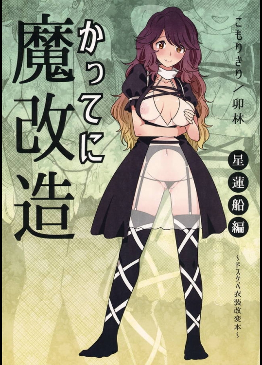 星蓮船の登場キャラクターのエロ衣装とエロい姿を描いたイラスト本がいい感じ（特にナズーリンが）【東方Project 同人誌・エロ漫画】