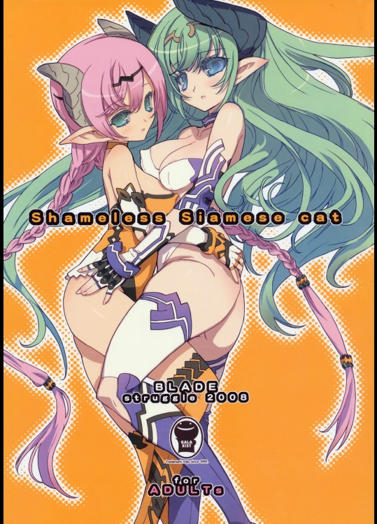 Shameless Siamese cat