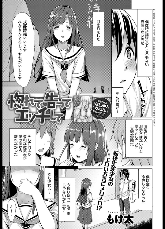 ［もけ太］惚れて告ってエッチして