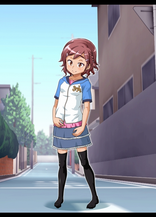 ［華屋］全裸で野外オナニーしちゃいました!!スク水半裸