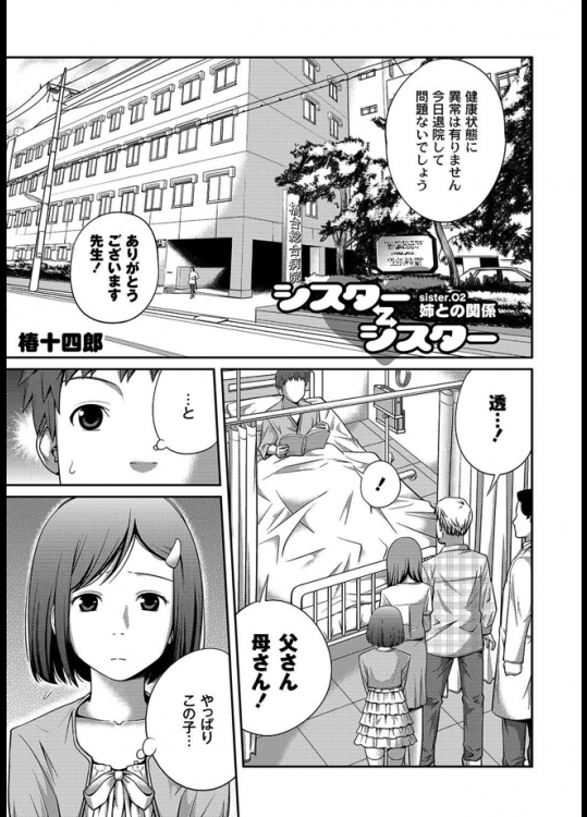 記憶障害で姉ちゃんの記憶だけがない！？帰ったら思い出させてあげるってセックスすることになるなんて思いもしませんでしたwww【椿十四朗 同人誌・エロ漫画】