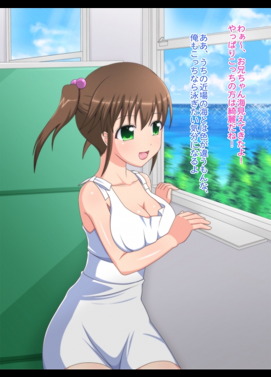 [Black thunder] 夏休みは毎日妹と生ハメエッチ