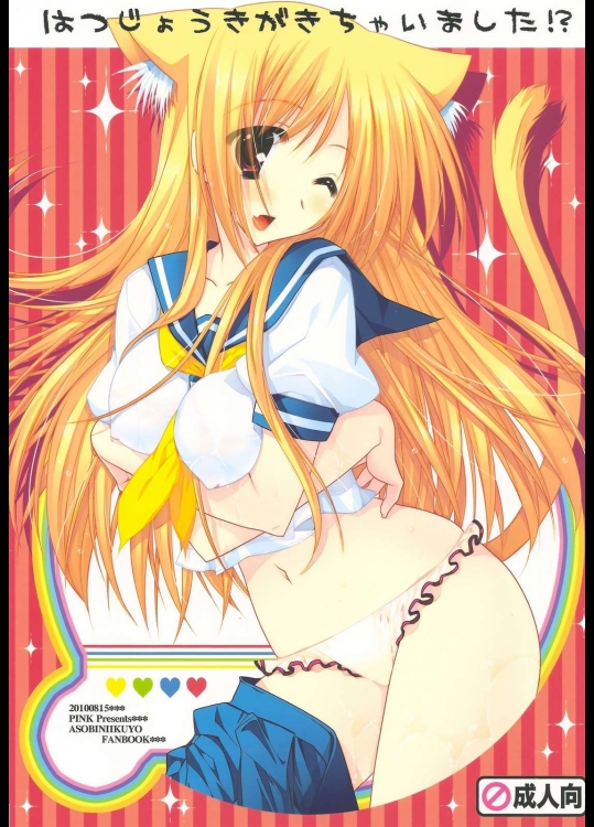 はつじょうきがきちゃいました！？          