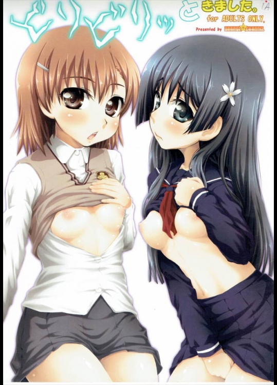 上条さんに「抱くぞ！」と熱く迫られて抱かれてしまうビリビリ＋佐天さんに顔射！【とある科学の超電磁砲 同人誌・エロ漫画】