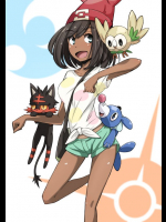 ポケモン サン・ムーンの女主人公のエロ画像1