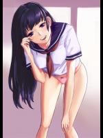 パンツを見せつけて誘ってくる女の子画像　22枚