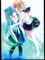 ミクさんとリンたんの静かな雰囲気の百合本だと思って「いけ！」「脱がせ！」と読んでたら非エロ本だった【VOCALOID 同人誌・エロ漫画】