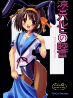 【足コキ】【学生服】涼宮ハルヒの憂鬱のエロ同人誌