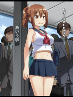 布地面積が少ない制服JKが満員電車に押し込まれたら?
