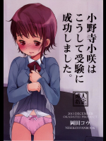 小野寺小咲はこうして受験に成功しました。