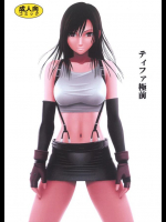 ティファ極前更衣室で服を脱いだ瞬間に襲われるティファ☆ストップのマテリアを仕込まれ