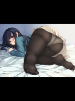 パンスト越しのパンツ