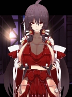 [イタリ屋×黒墨夜行書] 最強無敗・先代巫女の痴態_5