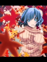 おっぱいを強調しちゃう縦セーター_2