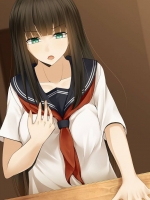 [雨音連鎖予報] クールで美人な委員長が、みんなの精液便所に