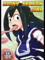 蛙吹梅雨が洗脳の個性を受けて陥没乳首を露出！