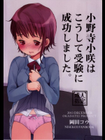 小野寺小咲はこうして受験に成功しました。 ニセコイ同人誌